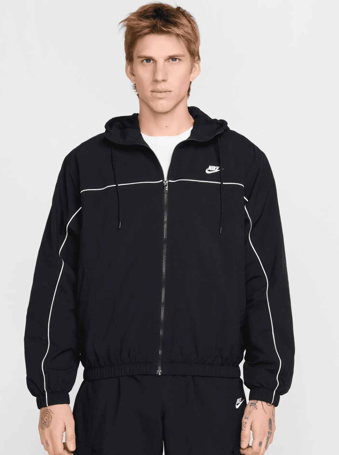 Nike Jackets & Vests-Club Hooded Jacket