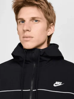 Nike Jackets & Vests-Club Hooded Jacket
