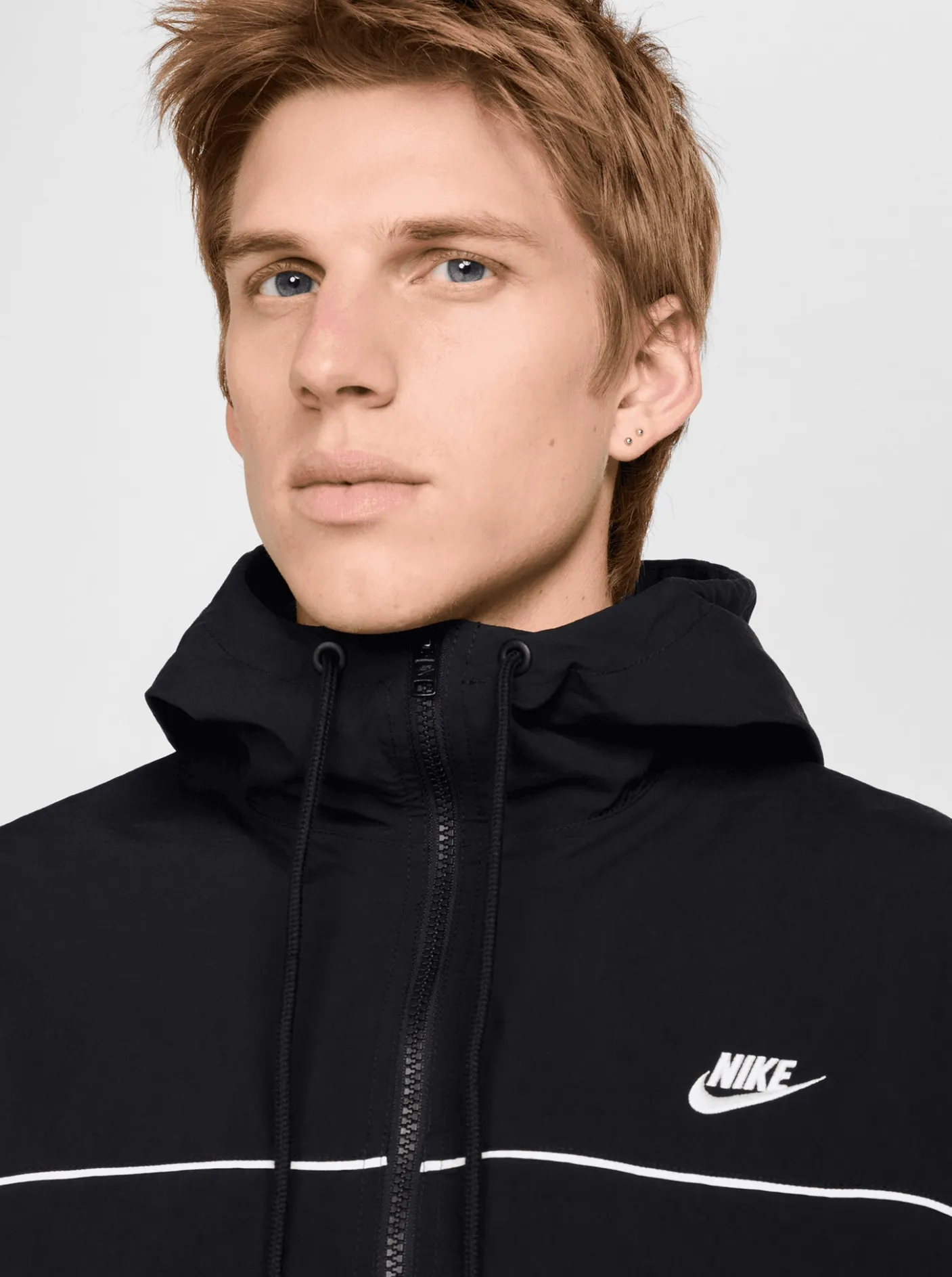 Nike Jackets & Vests-Club Hooded Jacket