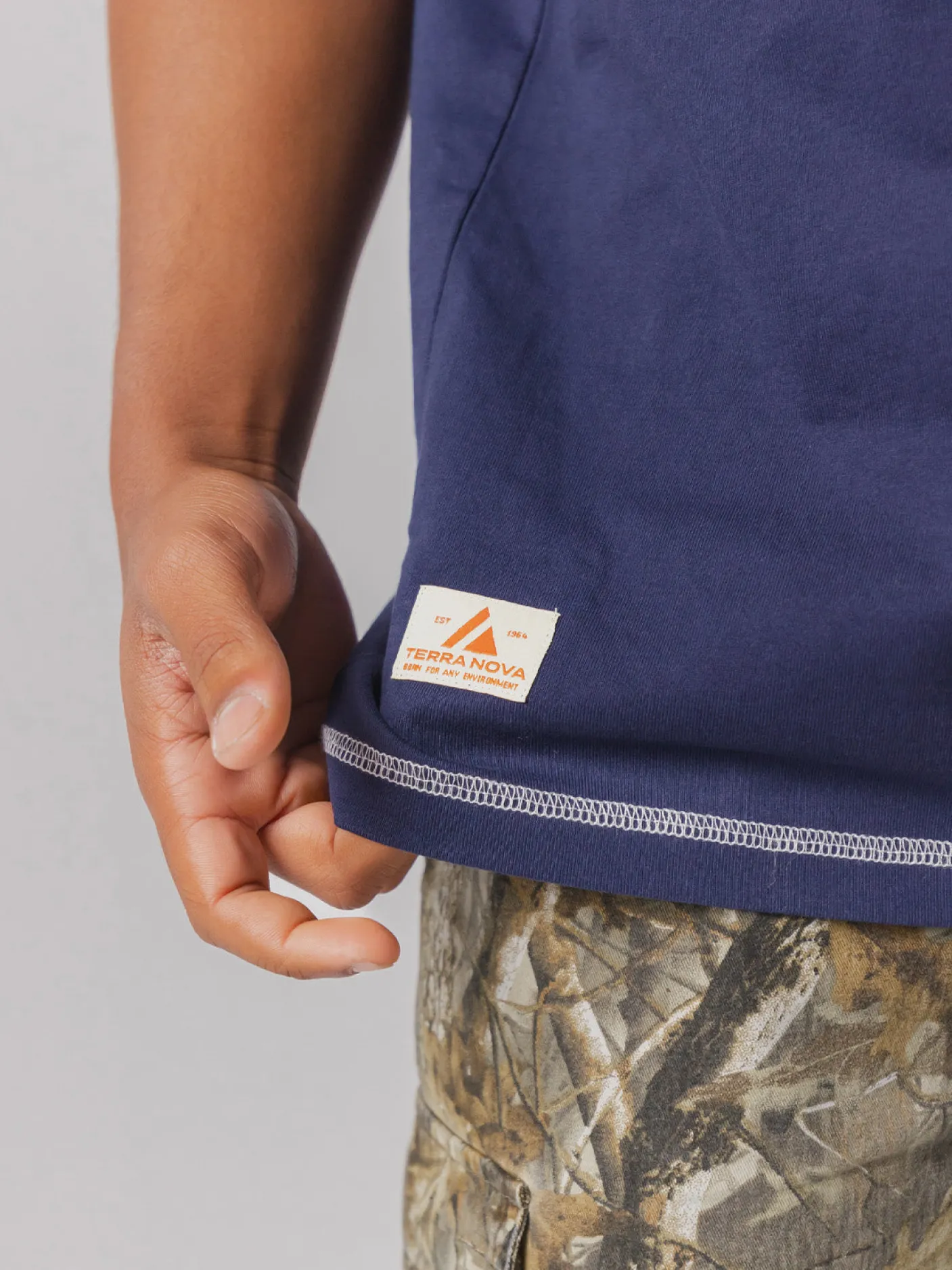 Terra Nova Tees & Singlets-Contrast Stitch Tee