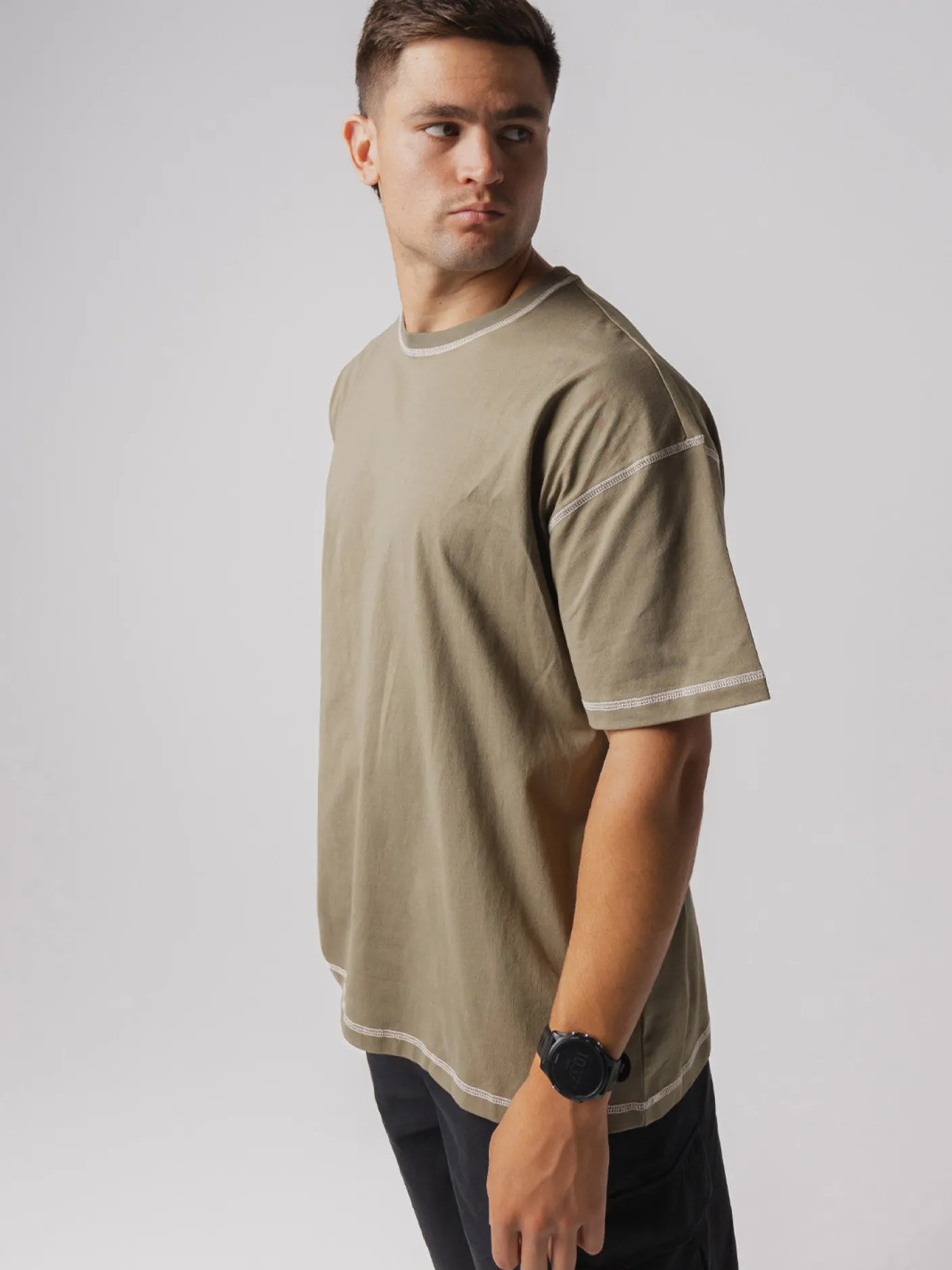 Terra Nova Tees & Singlets-Contrast Stitch Tee