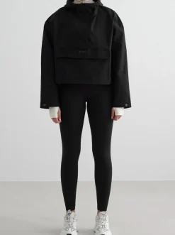 Women Aimn Jackets-Cropped Waterproof Anorak