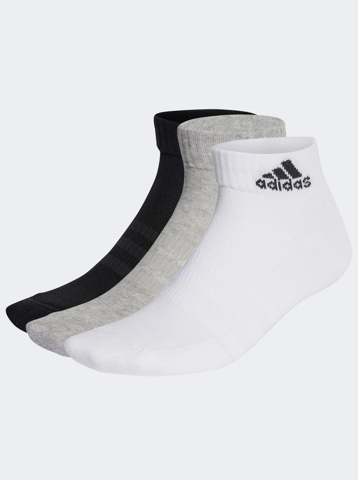 adidas Socks & Underwear-Cushioned Sportswear Ankle Socks 3 Pack Unisex