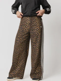 Women adidas Originals Pants & Sweats-Denim Loose Pants