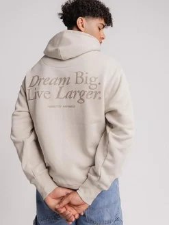 Pursuit of Happiness Hoodies & Crews-Dream Big Heavyweight Pullover In Sand