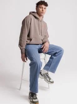 Pursuit of Happiness Hoodies & Crews-Dream Big Heavyweight Pullover In Washed Taupe