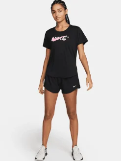 Women Nike Performance|Shorts-Dri-FIT One Mid-Rise Shorts