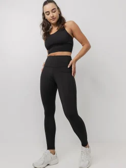 Women Taylor Sport Performance|Tights-Energy Full Length Tight In Black