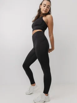 Women Taylor Sport Performance|Tights-Energy Full Length Tight In Black