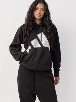 adidas Sportswear Hoodies & Crews-Essentials Big Logo Fleece Hoodie Unisex