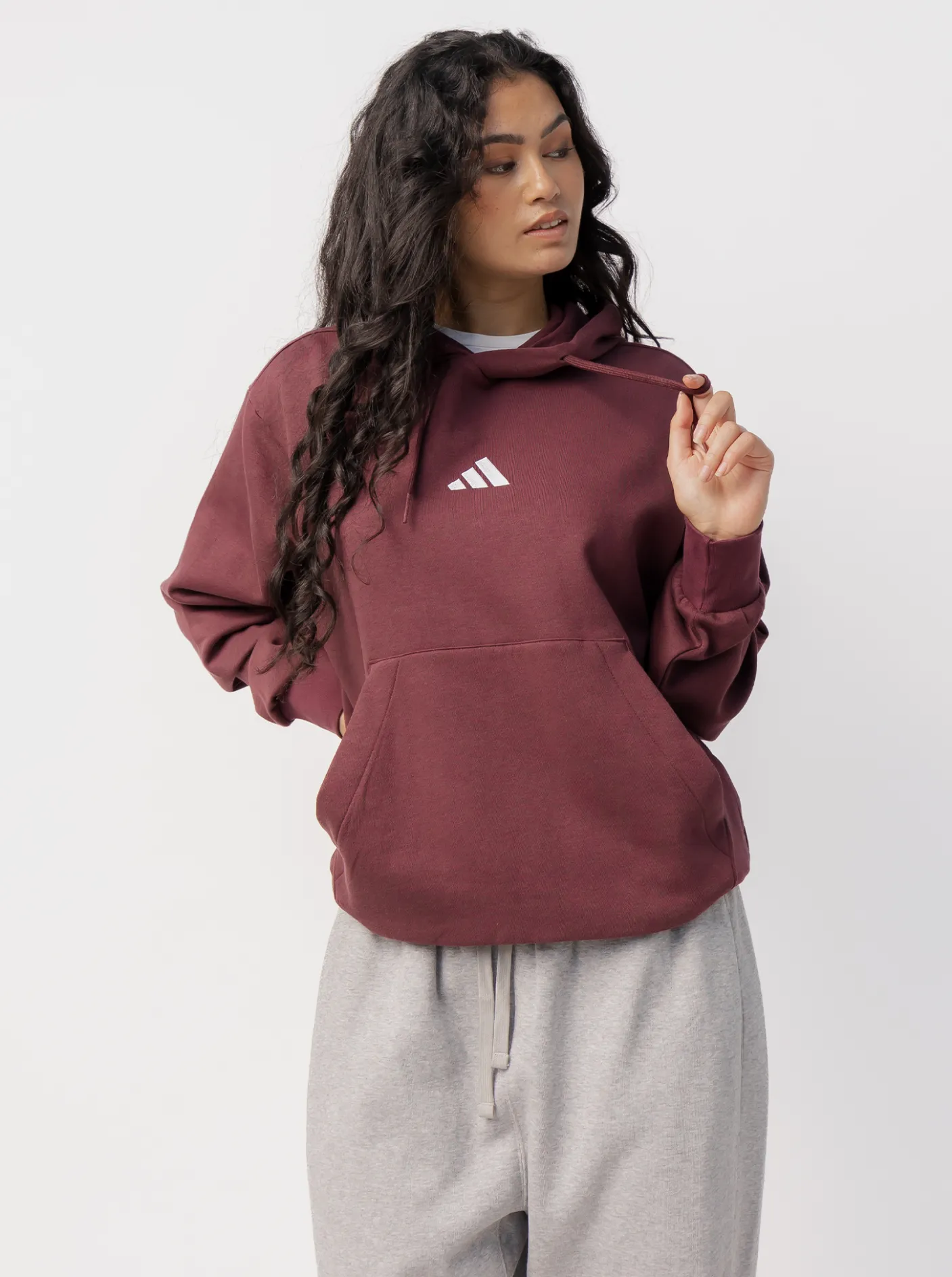 adidas Sportswear Hoodies & Crews-Essentials Feelcozy Fleece Hoodie Unisex
