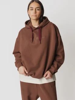 Women adidas Originals Hoodies & Crews-Essentials Linear Oversized Hoodie