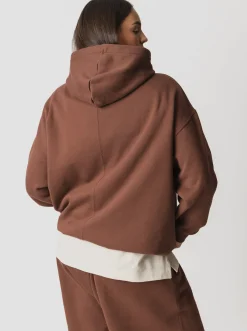 Women adidas Originals Hoodies & Crews-Essentials Linear Oversized Hoodie
