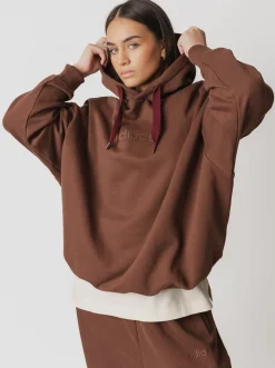 Women adidas Originals Hoodies & Crews-Essentials Linear Oversized Hoodie