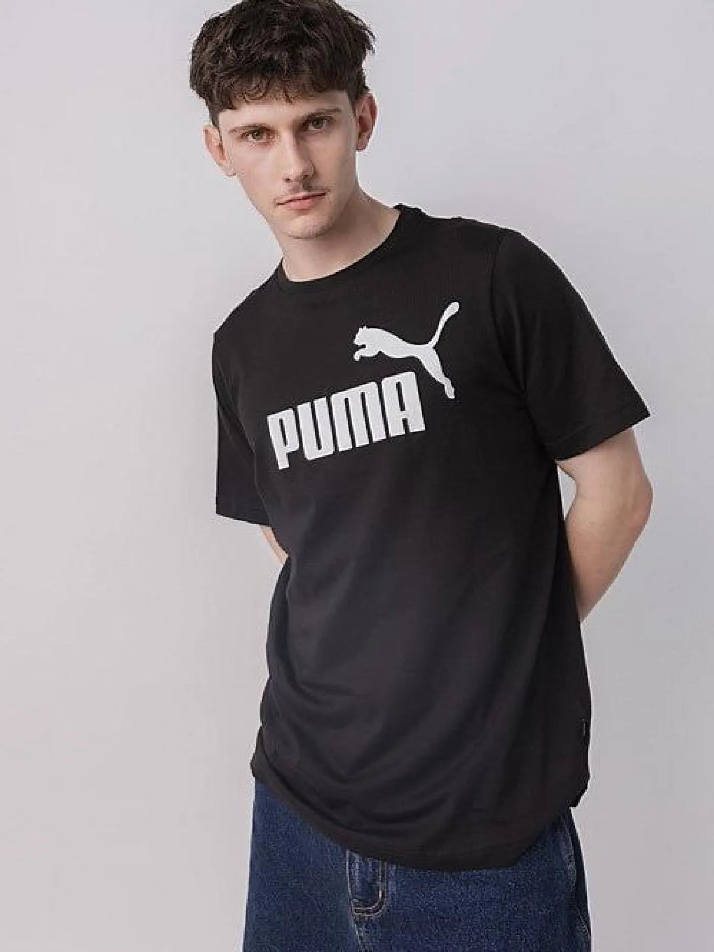 Puma Tees & Singlets-Essentials Logo Tee