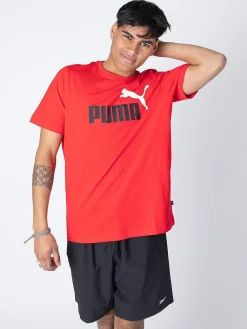 Puma Tees & Singlets-Essentials Logo Tee