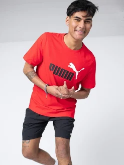 Puma Tees & Singlets-Essentials Logo Tee