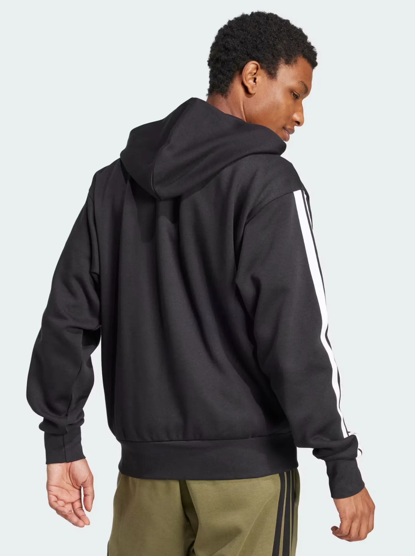 adidas Sportswear Hoodies & Crews-Essentials 3-Stripes Fleece Hoodie