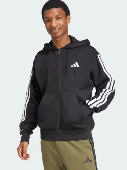 adidas Sportswear Hoodies & Crews-Essentials 3-Stripes Fleece Hoodie