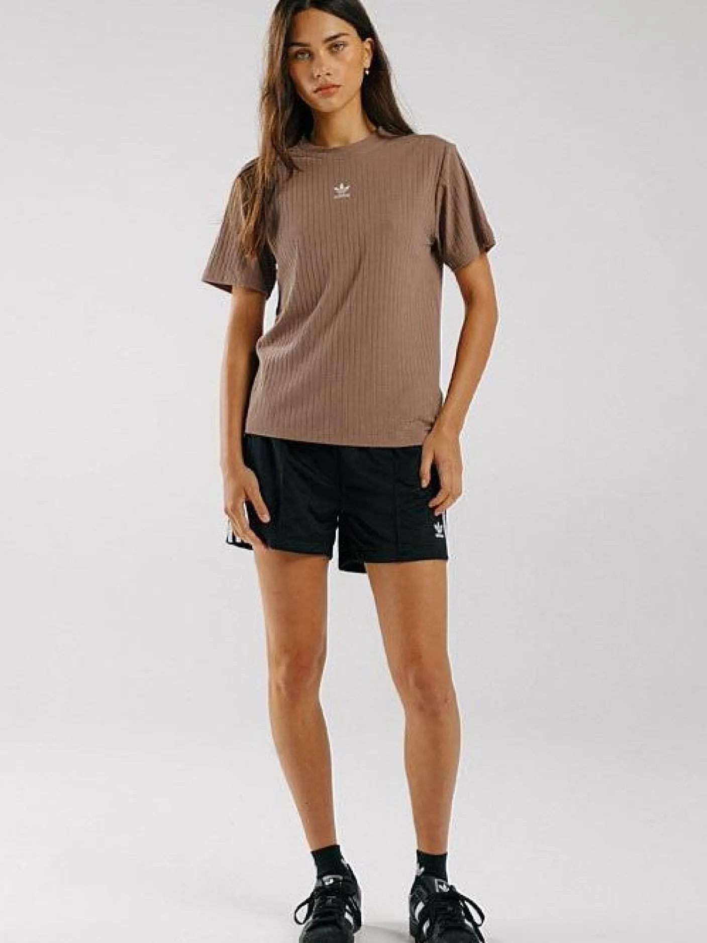 Women adidas Originals Tees & Tanks-Essentials Wide Rib T-Shirt