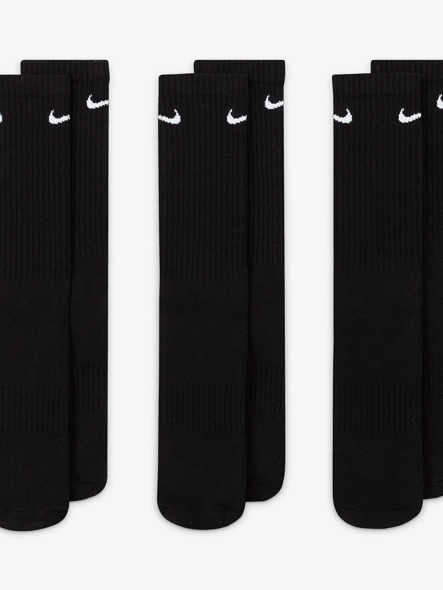 Nike Socks & Underwear-Everyday Cushioned Training Crew Socks 3 Pack Unisex