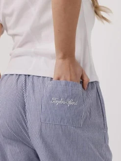Women Taylor Sport Pants & Sweats-Everyday Pants in Blue Stripe
