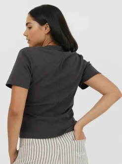Women Taylor Sport Tees & Tanks-Everyday Tee In Pepper
