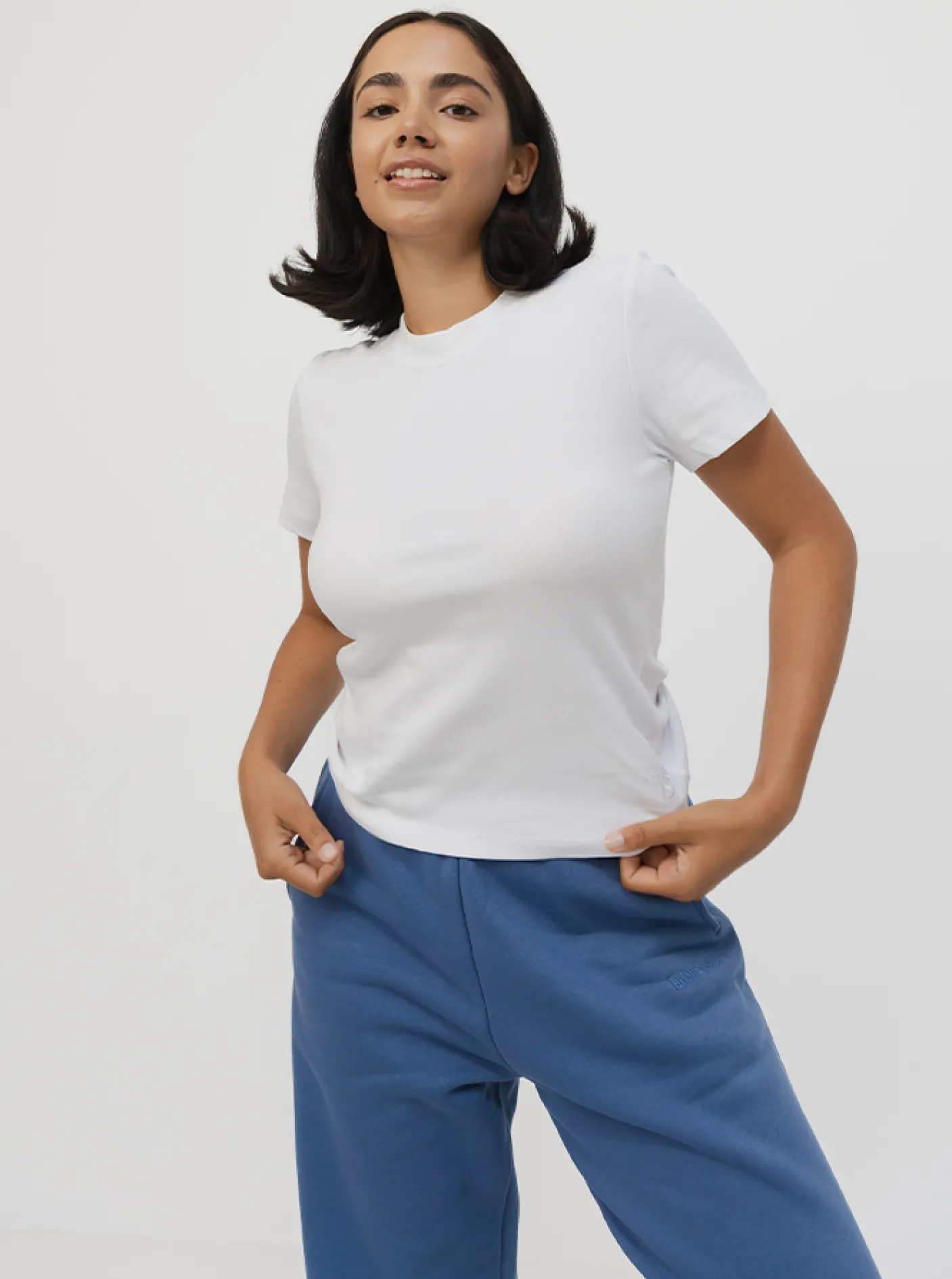 Women Taylor Sport Tees & Tanks-Everyday Tee in White