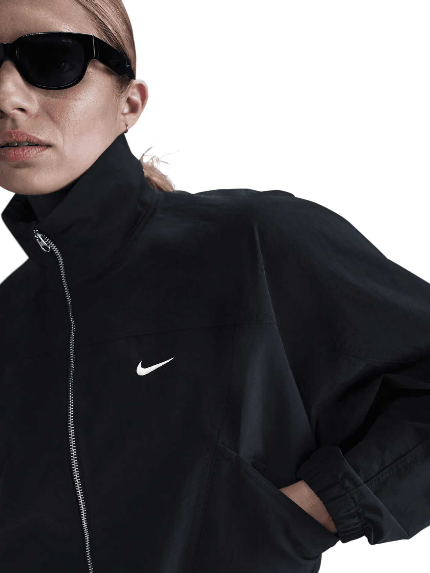 Women Nike Jackets & Vests-Everything Woven UV Jacket