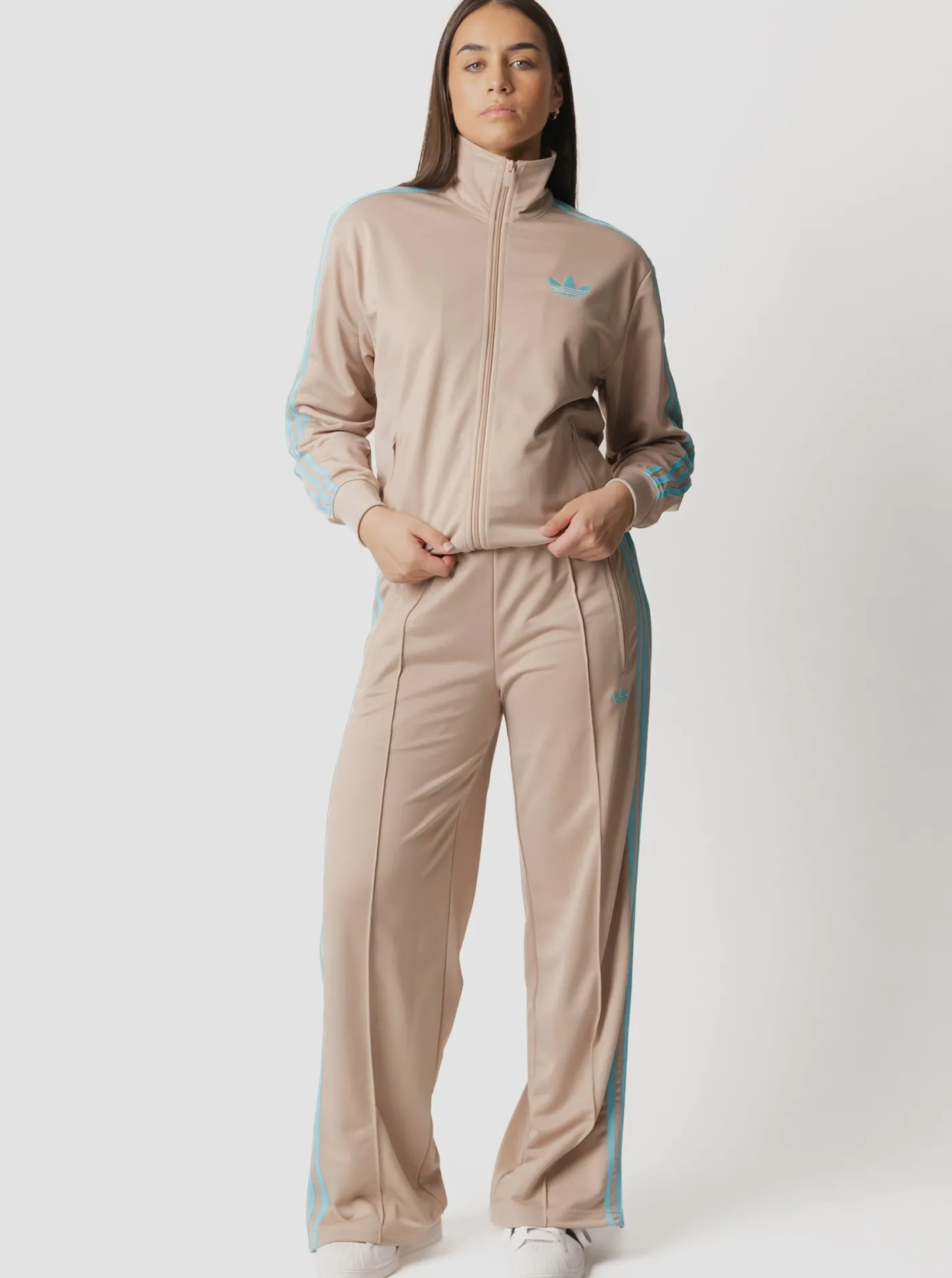 Women adidas Originals Jackets & Vests-Firebird Track Top