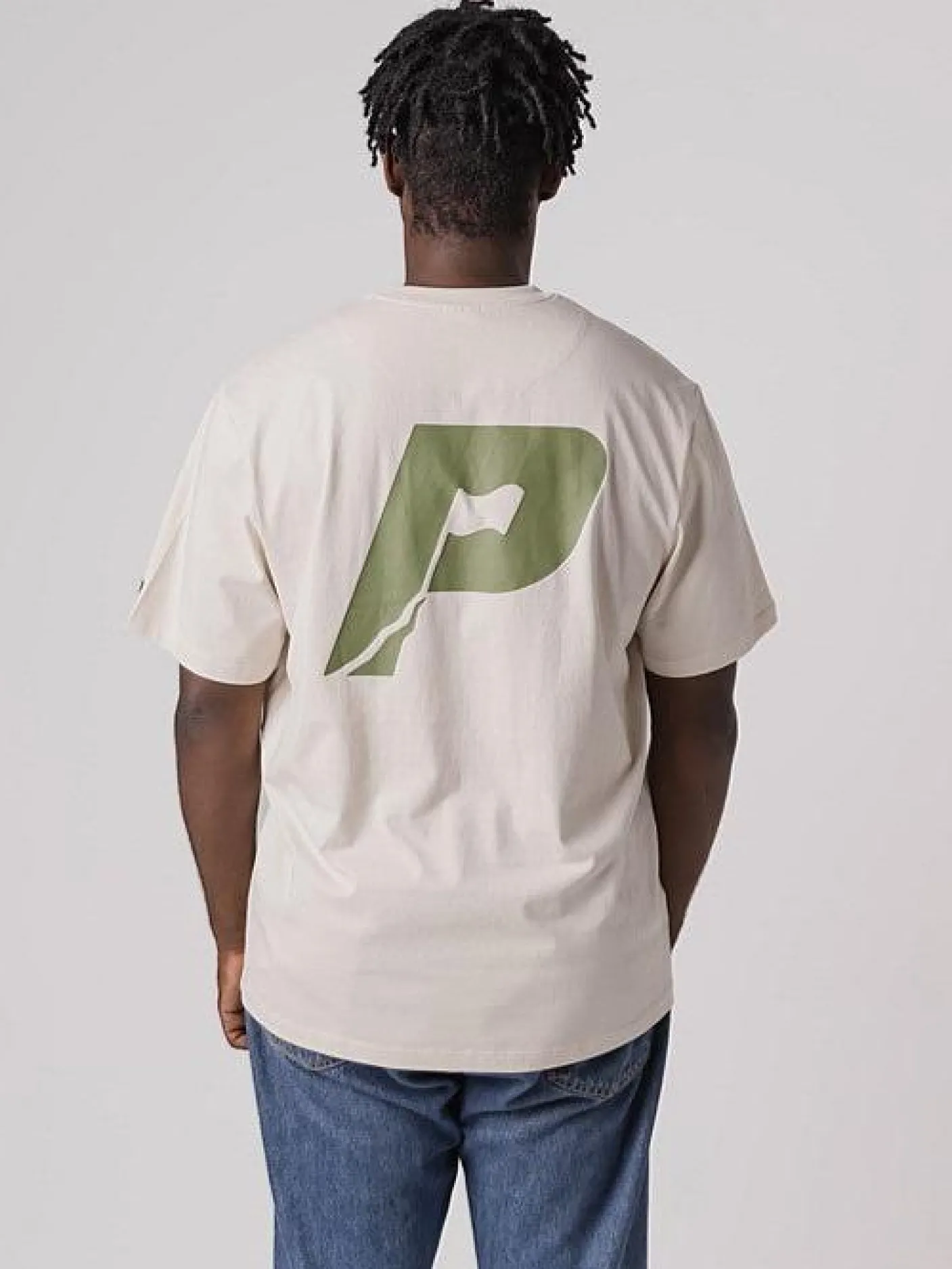 Pursuit of Happiness Tees & Singlets-Flag Classic Tee in Off-White