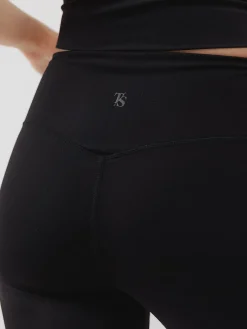 Women Taylor Sport Tights-Flared Taylor Tight In Black
