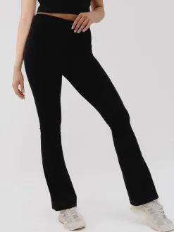 Women Taylor Sport Tights-Flared Taylor Tight In Black