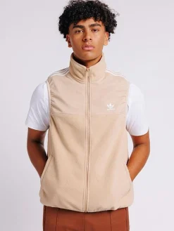 adidas Originals Jackets & Vests-Fleece Vest Mens