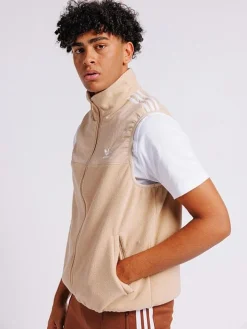 adidas Originals Jackets & Vests-Fleece Vest Mens
