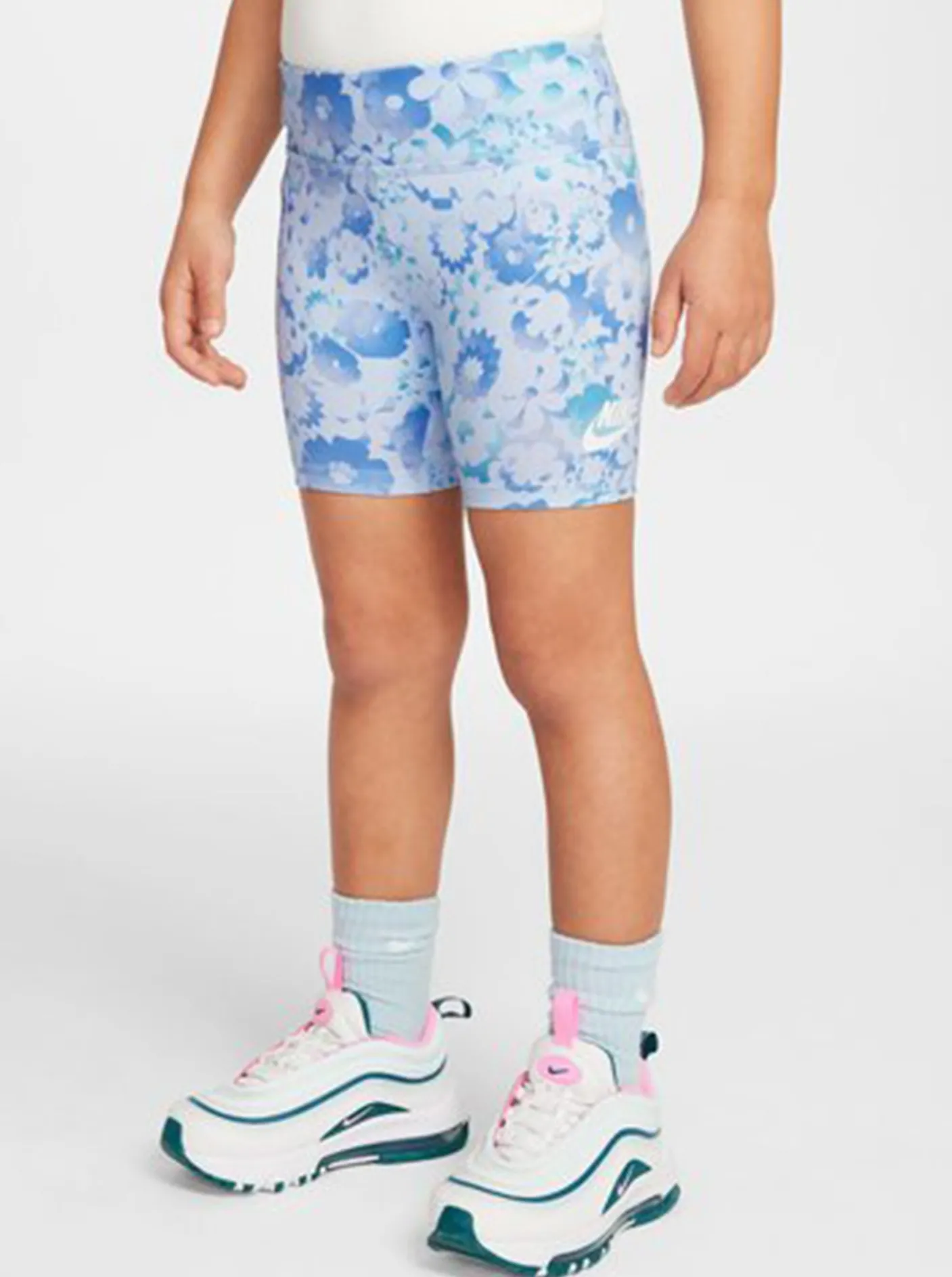 Kids Rookies Shorts-Flow-Ral Printed Bike Shorts