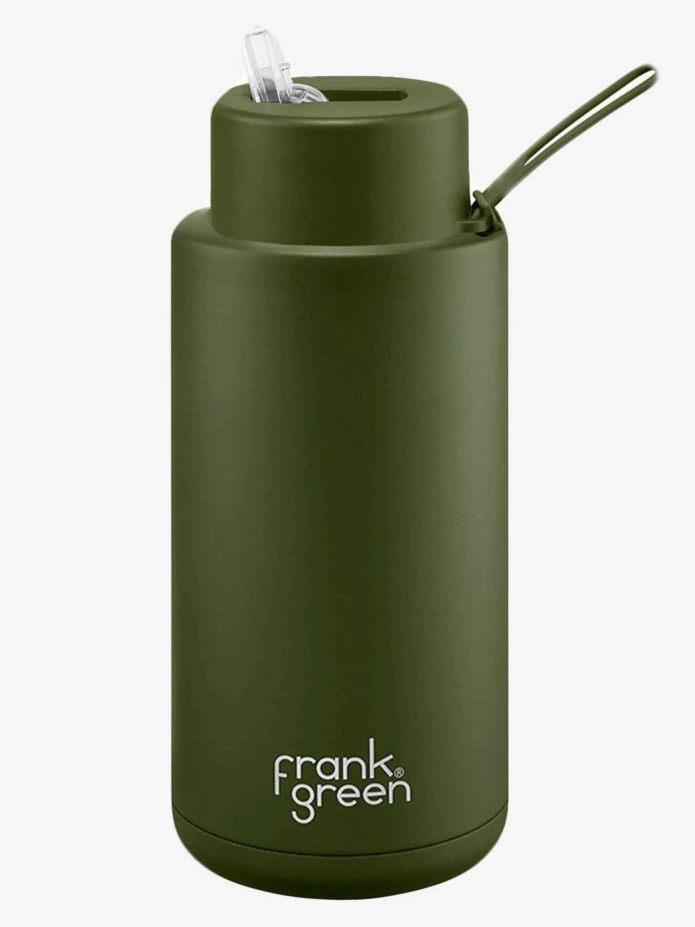 Frank Green Water Bottles-34oz Reusable Bottle - Khaki