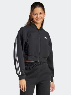Women adidas Sportswear Jackets & Vests-Future Icons 3-Stripes Bomber Jacket