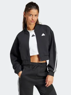 Women adidas Sportswear Jackets & Vests-Future Icons 3-Stripes Bomber Jacket