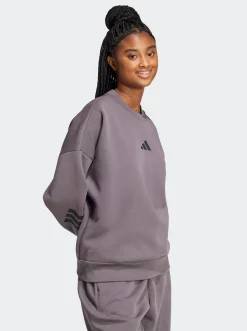 Women adidas Sportswear Hoodies & Crews-Future Icons 3-Stripes Sweatshirt