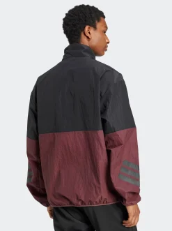 adidas Sportswear Jackets & Vests-Future Icons 3-Stripes Woven Half-Zip Sweatshirt
