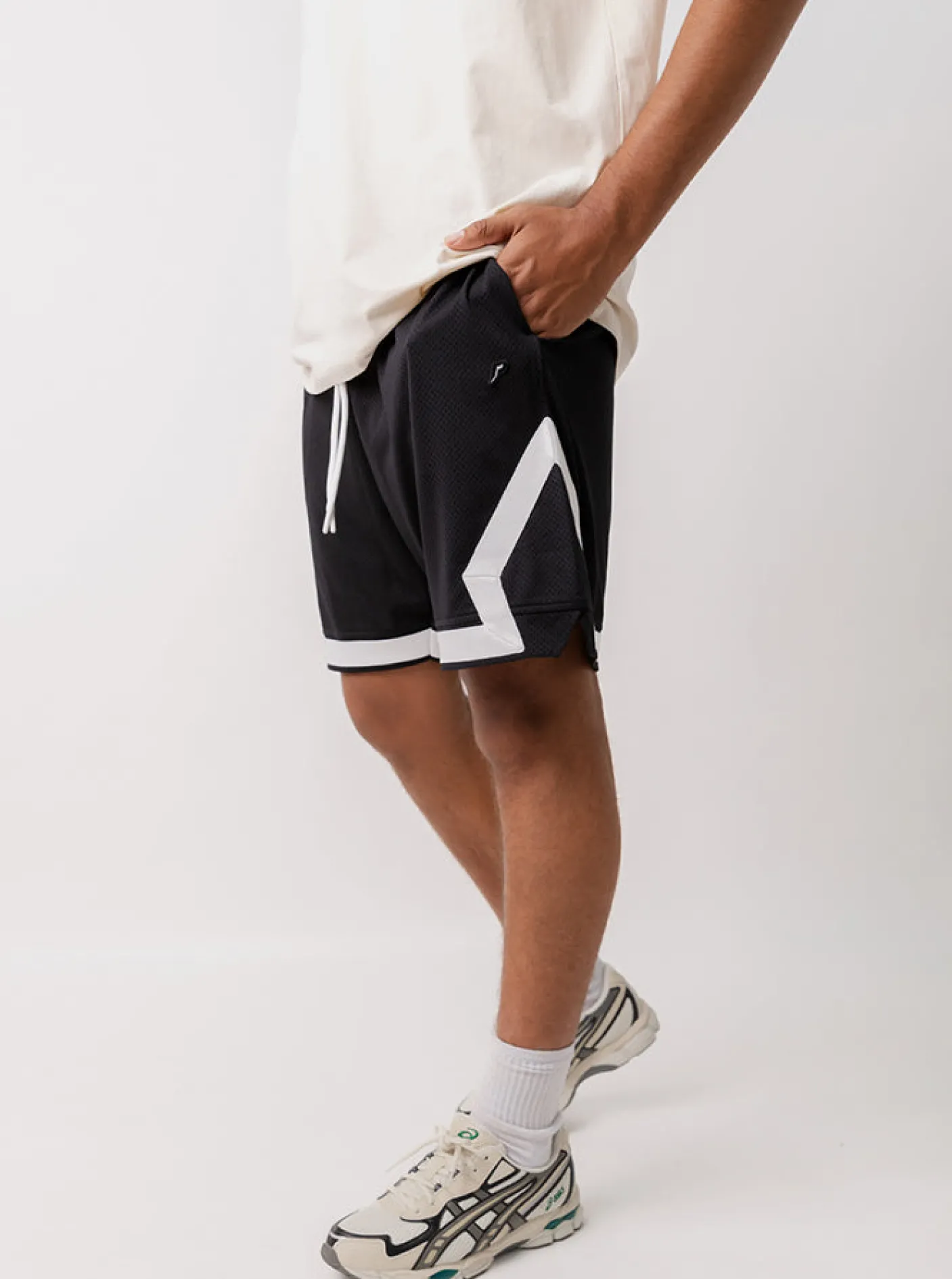 Pursuit of Happiness Shorts-Game Day Shorts in Black