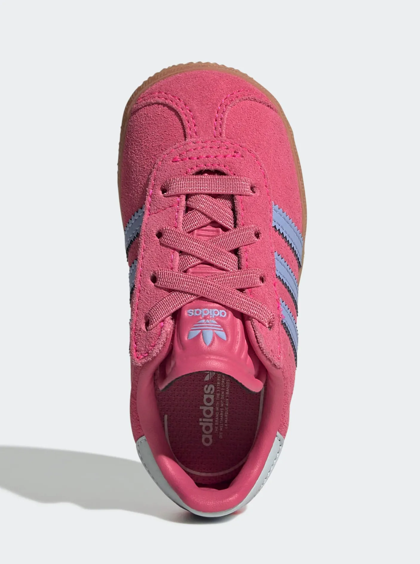 Kids adidas Originals Sneakers-Gazelle Comfort Closure Elastic Laces Shoes Infants