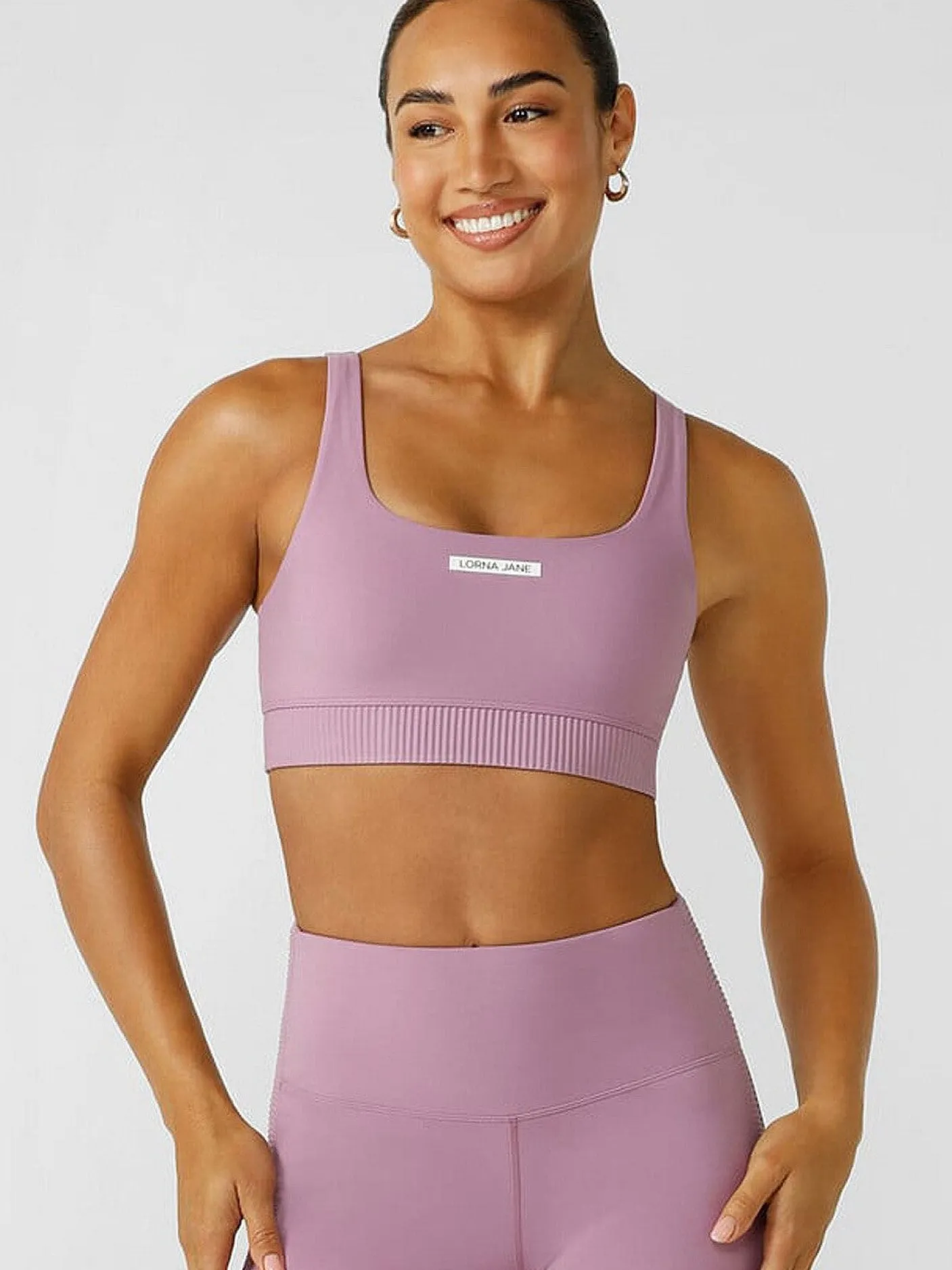 Women Lorna Jane Sports Bras-Grande Rib Sports Bra