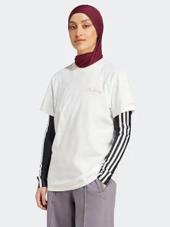 Women adidas Originals Tees & Tanks-Graphic Loose T-Shirt