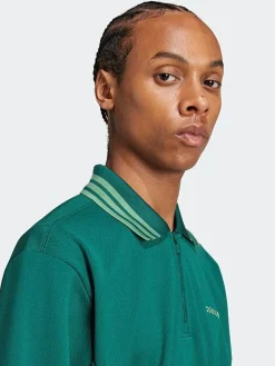 adidas Originals Polos & Shirts-Half-Zip Polo Shirt