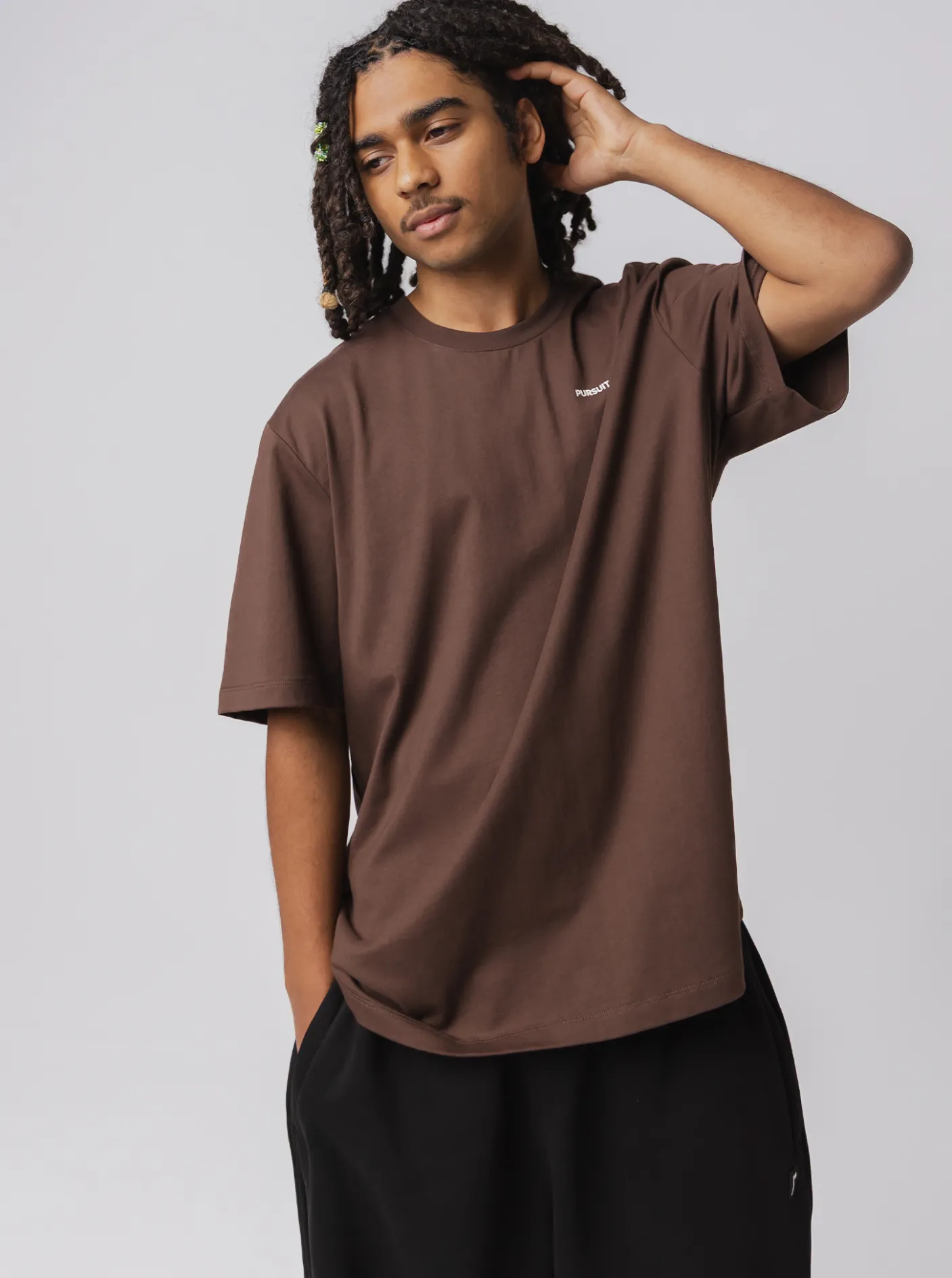 Pursuit of Happiness Tees & Singlets-Happiness Track Tee in Umber