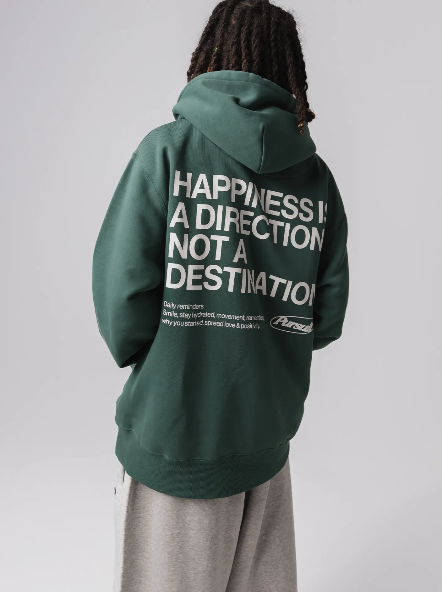 Pursuit of Happiness Hoodies & Crews-Heavyweight Pullover in Stadium Green