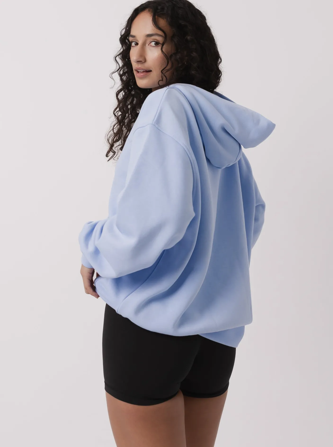 Women Taylor Sport Hoodies & Crews-Heritage Hoodie in Bluebell