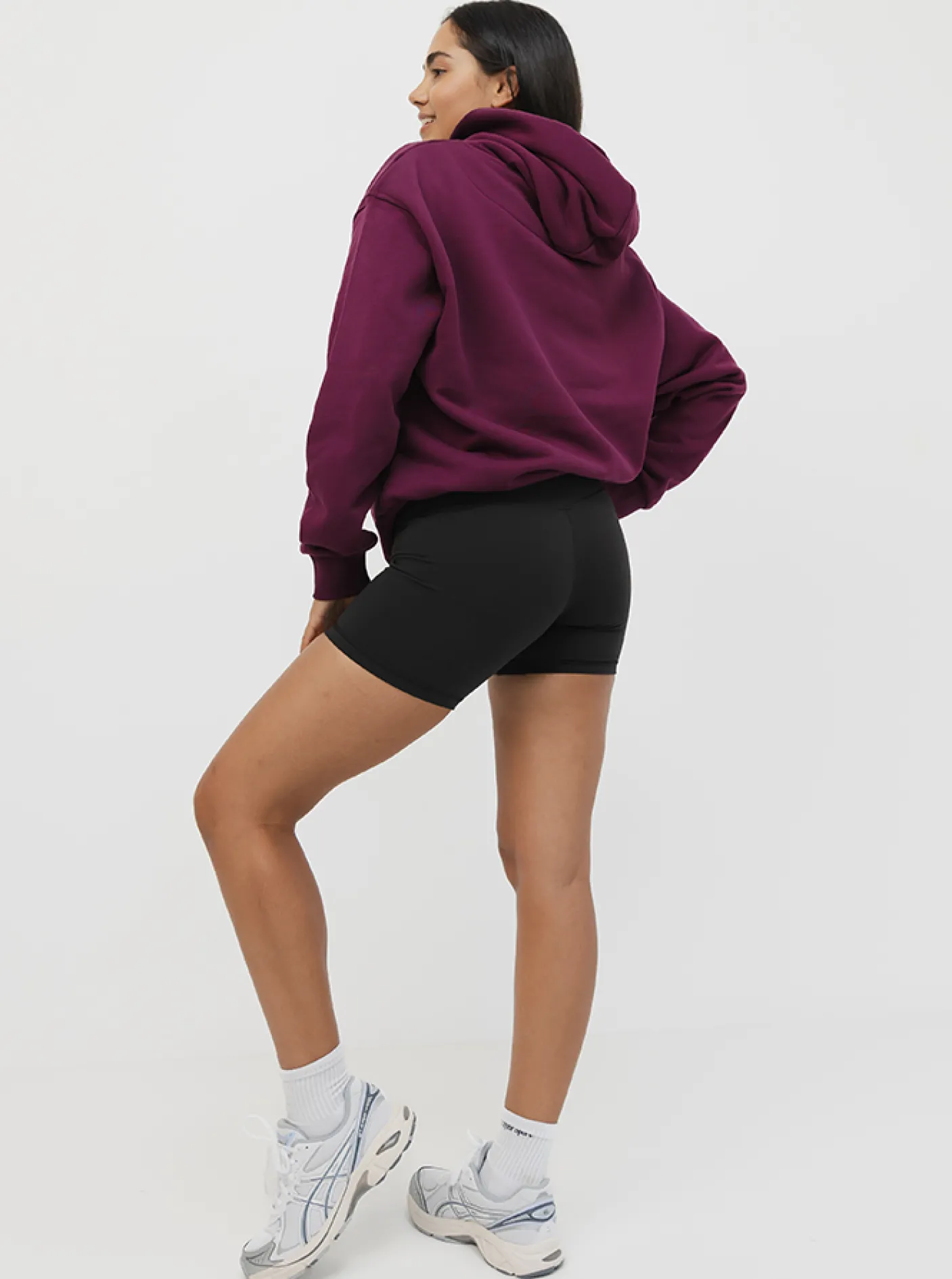 Women Taylor Sport Hoodies & Crews-Heritage Hoodie In Mulberry